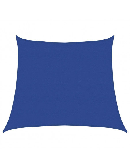 Vela Parasole 160 g/m² Trapezio Blu 4/5x4 m in HDPE