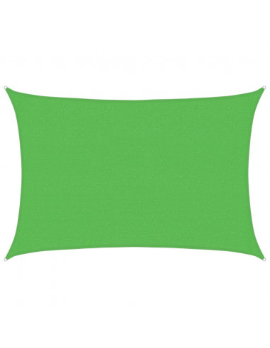 Vela Parasole 160 g/m² Verde Chiaro 2,5x3,5 m in HDPE