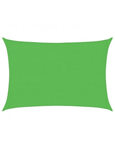 Vela Parasole 160 g/m² Verde Chiaro 2,5x4 m in HDPE