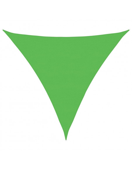 Vela Parasole 160 g/m² Verde Chiaro 6x6x6 m in HDPE