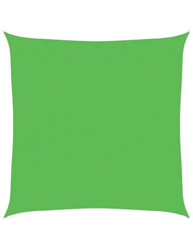 Vela Parasole 160 g/m² Verde Chiaro 7x7 m in HDPE