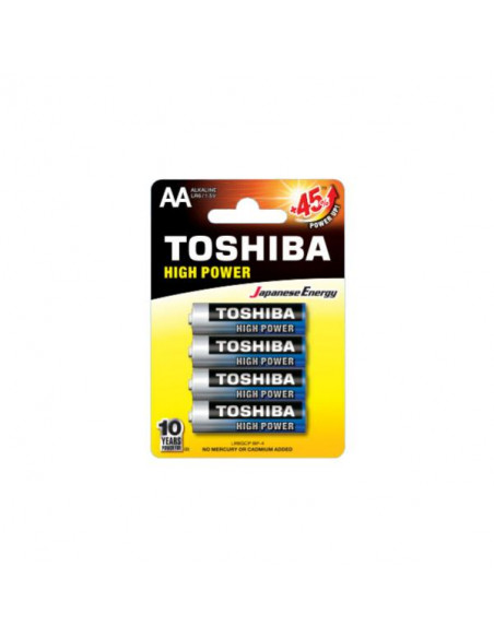 Toshiba LR6GCP BP-4 batteria per uso domestico Batteria monouso Stilo AA Alcalino