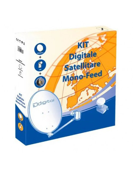 Antenna satellitare Iddigital 80119 Kit Mono Feed