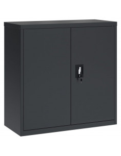 Armadio Classificatore Antracite 90x40x90 cm in Acciaio