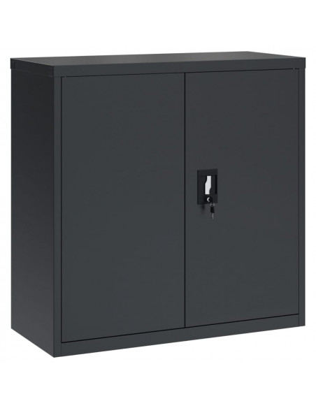 Armadio Classificatore Antracite 90x40x90 cm in Acciaio