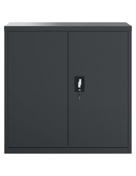 Armadio Classificatore Antracite 90x40x90 cm in Acciaio
