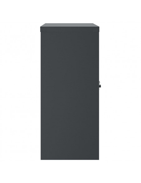 Armadio Classificatore Antracite 90x40x90 cm in Acciaio