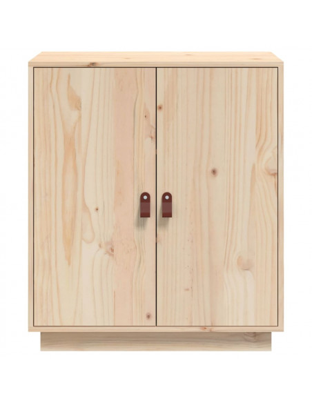 Credenza 65,5x40x75 cm in Legno Massello di Pino