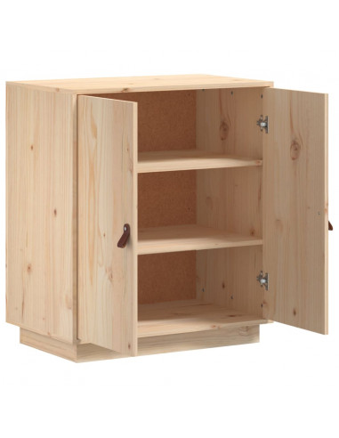 Credenza 65,5x40x75 cm in Legno Massello di Pino