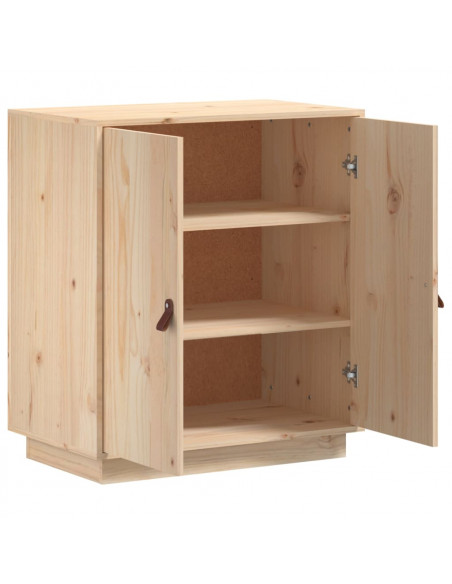 Credenza 65,5x40x75 cm in Legno Massello di Pino
