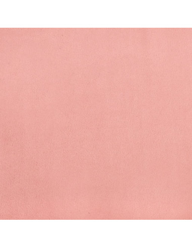 Giroletto con Testiera Rosa 160x200 cm in Velluto