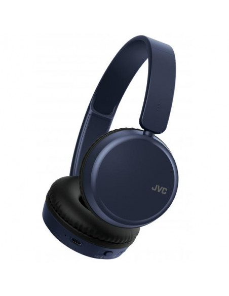 JVC HA-S36W Cuffie Wireless A Padiglione Musica e Chiamate Bluetooth Blu