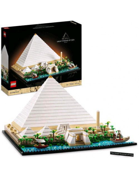 LEGO ARCHITECTURE LA GRANDE PIRAMIDE SET DA COLLEZIONE