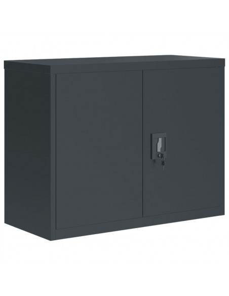 Armadio Classificatore Antracite 90x40x110 cm in Acciaio