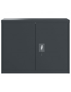 Armadio Classificatore Antracite 90x40x110 cm in Acciaio 2