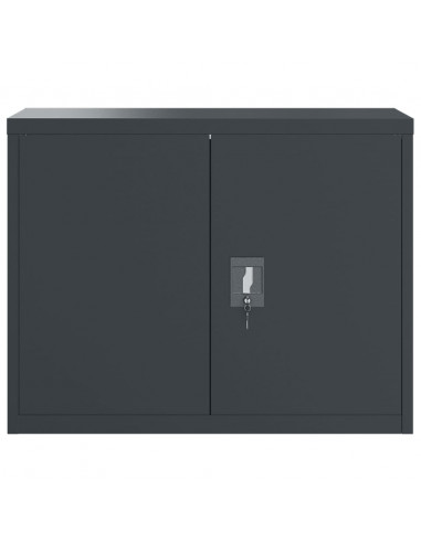 Armadio Classificatore Antracite 90x40x110 cm in Acciaio