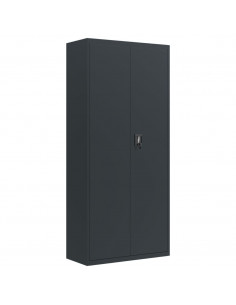 Armadio Classificatore Antracite 90x40x240 cm in Acciaio