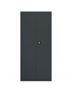 Armadio Classificatore Antracite 90x40x240 cm in Acciaio 2