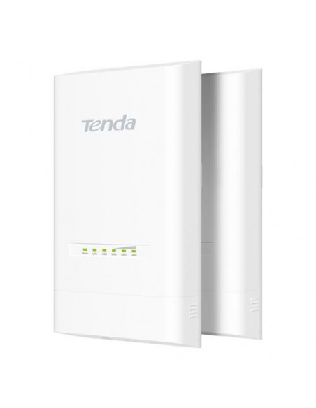 ACCESS POINT WIRELESS N TENDA O4 KIT - KIT 2PZ OUTDOOR 300Mbps 5GHz 5KM ANTENNA DIREZIONALE 12dbi IP64