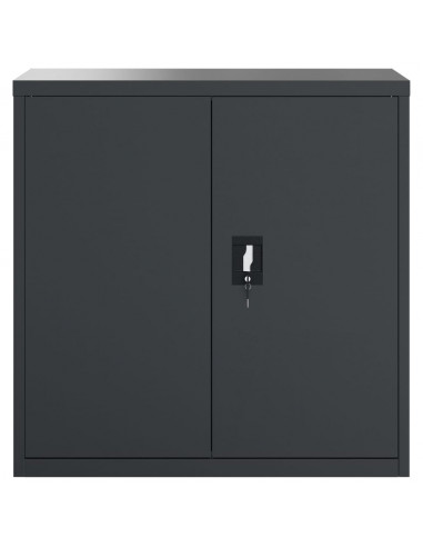 Armadio Classificatore Antracite 90x40x130 cm in Acciaio
