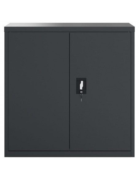 Armadio Classificatore Antracite 90x40x130 cm in Acciaio