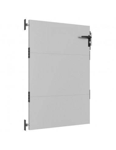 Cancello da Giardino 85x125 cm in Acciaio Corten