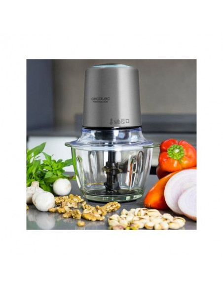 Cecotec 03043 tritaverdure elettrico 1 L 400 W Acciaio inossidabile