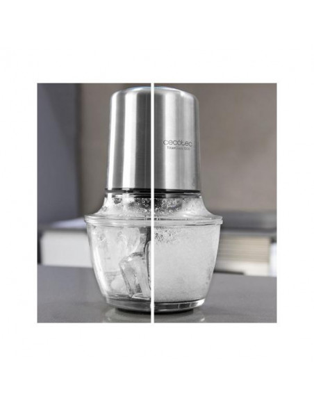 Cecotec 03043 tritaverdure elettrico 1 L 400 W Acciaio inossidabile