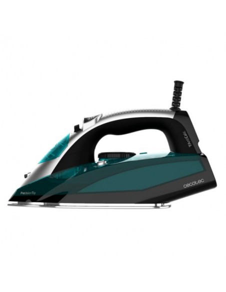 Cecotec 05521 ferro da stiro Ferro da stiro a secco e a vapore Alluminio 2600 W Nero, Verde