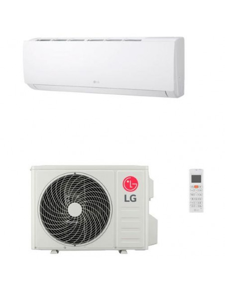Condizionatore Inverter LG da 12000btu kit Motore e Split Classe raffreddamento A++ gas R32 colore Bianco