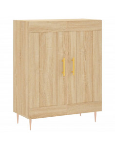 Credenza Rovere Sonoma 69,5x34x180 cm in Legno Multistrato