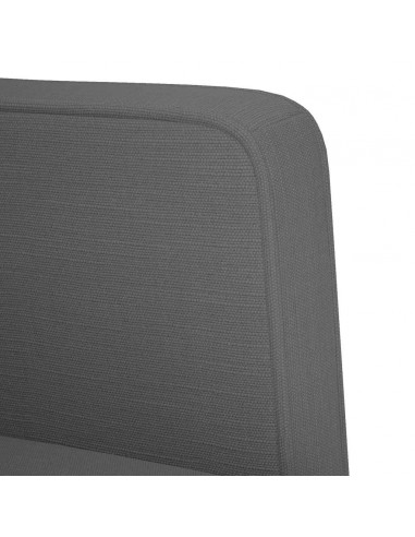 Divano Divanetto Grigio Scuro 111 cm in Tessuto