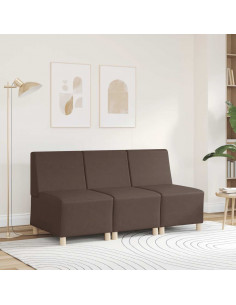 Divano Sedia Marrone 55 cm in Similpelle 2