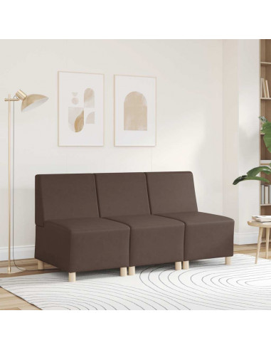 Divano Sedia Marrone 55 cm in Similpelle