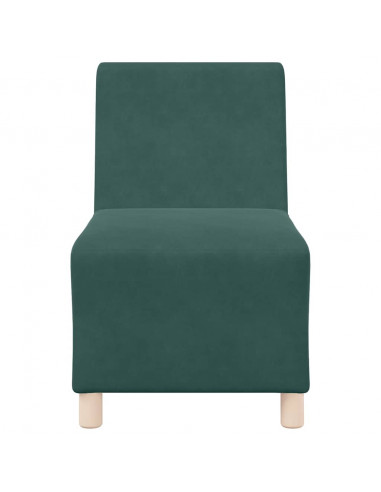 Divano Sedia Verde Scuro 55 cm Velluto