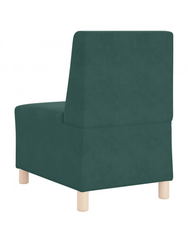 Divano Sedia Verde Scuro 55 cm Velluto