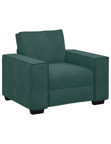 Divano Sedia Verde Scuro 59 cm Velluto