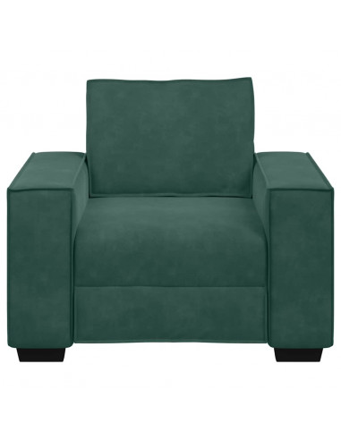 Divano Sedia Verde Scuro 59 cm Velluto