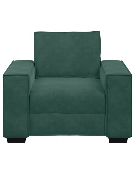 Divano Sedia Verde Scuro 59 cm Velluto
