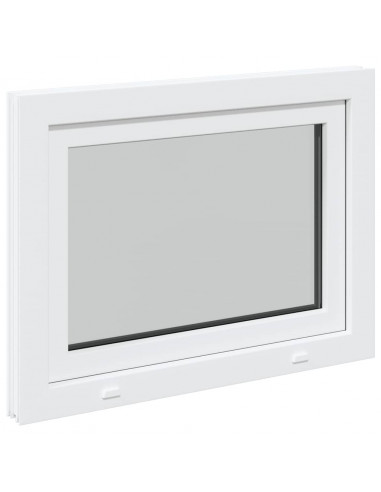 Finestra per Seminterrato RISOR 80x60cm Anta Ribalta DIN Destra