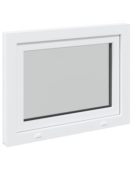 Finestra per Seminterrato RISOR 80x60cm Anta Ribalta DIN Destra