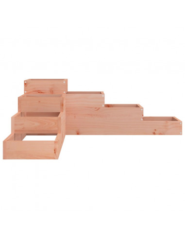 Fioriera da Giardino 4 Ripiani 106x104,5x36cm Massello Douglas