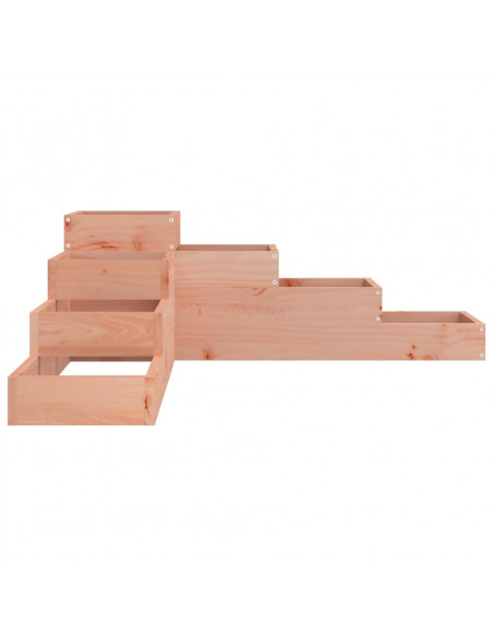 Fioriera da Giardino 4 Ripiani 106x104,5x36cm Massello Douglas