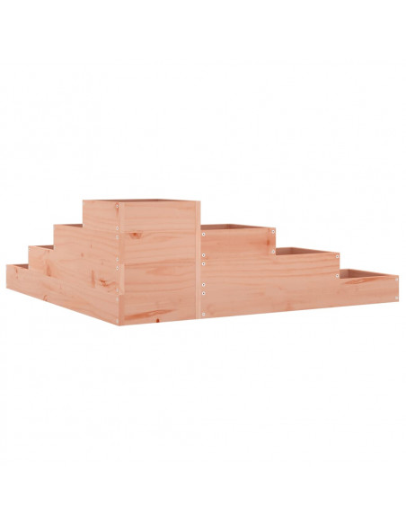 Fioriera da Giardino 4 Ripiani 106x104,5x36cm Massello Douglas