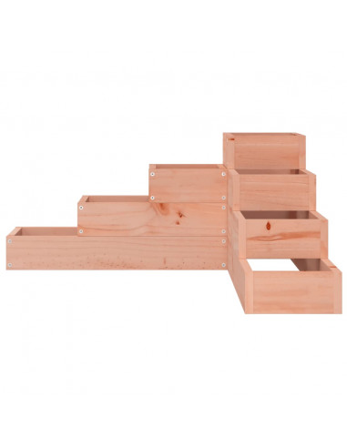 Fioriera Giardino 4 Ripiani 80,5x79x36cm Legno Massello Douglas