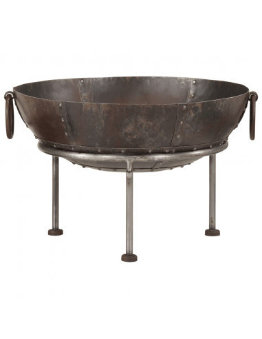 Focolare 55x55x38 cm in Ferro