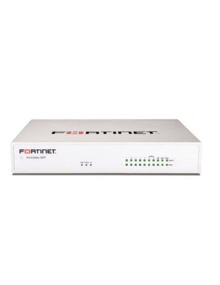 FORTIGATE-60F FIREWALL HARDWARE PIU 3 ANNI DI SERVIZI FORTICARE PREMIUM E FORTIGUARD UTP