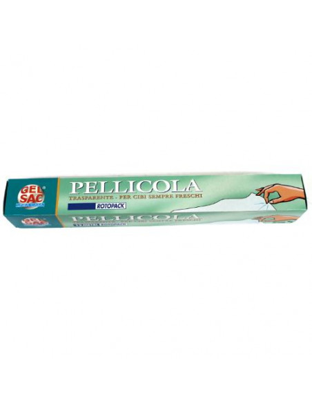 Pellicola alimenti Gel Sac 430307 H.29 cm Sp. 9 Micron Trasparente