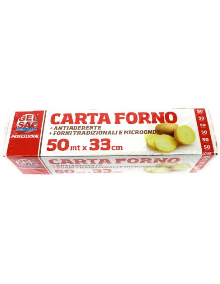 Rotolo cartaforno Gel Sac 440284 H.33 cm
