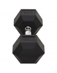 Manubri 2 pz 25 kg Totale in Ghisa